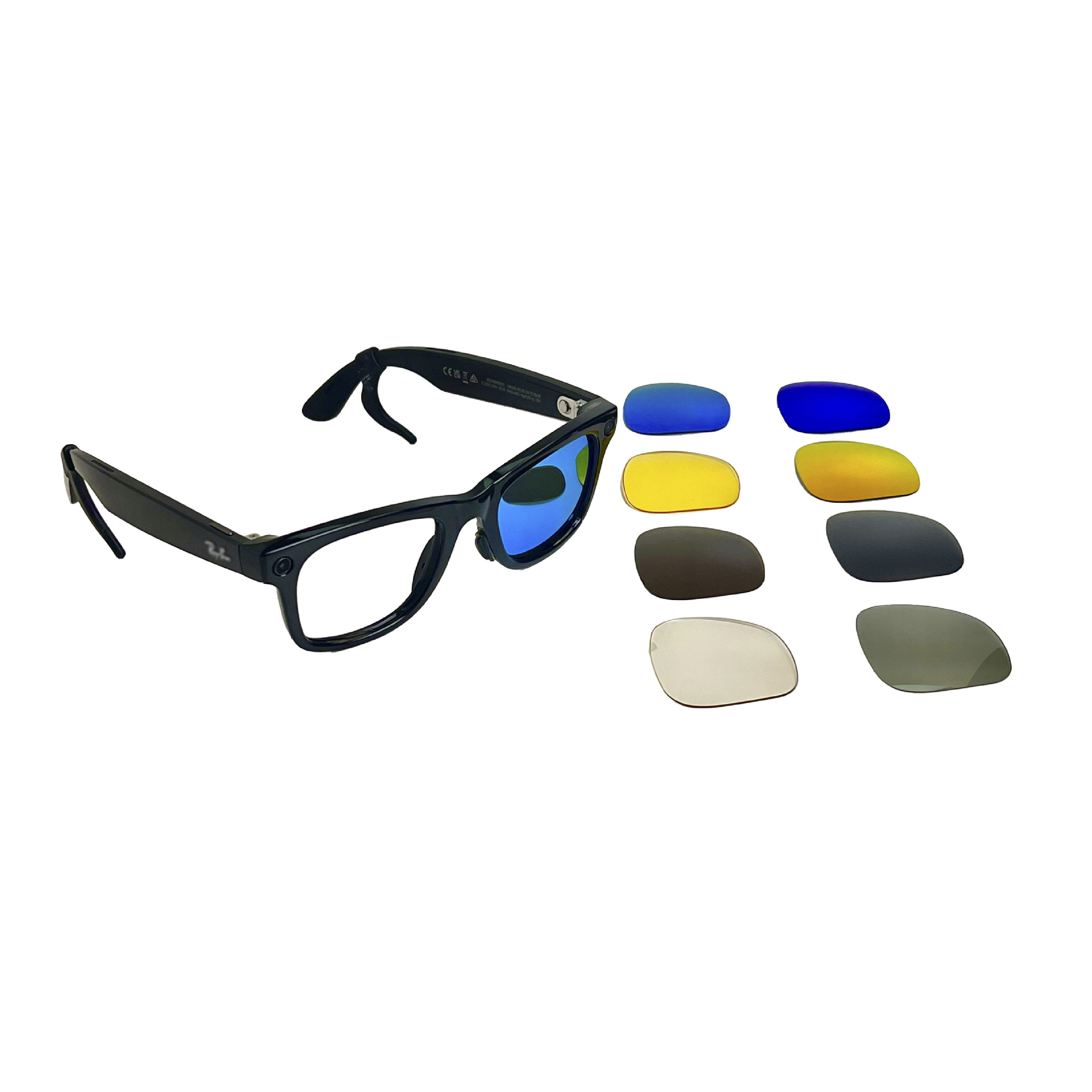 Smart AI Glasses Lenses Bluetooth Color Changing Lenses Polarized Lenses Sunglasses Sunglasses Anti-Blue Light Dye Lenses