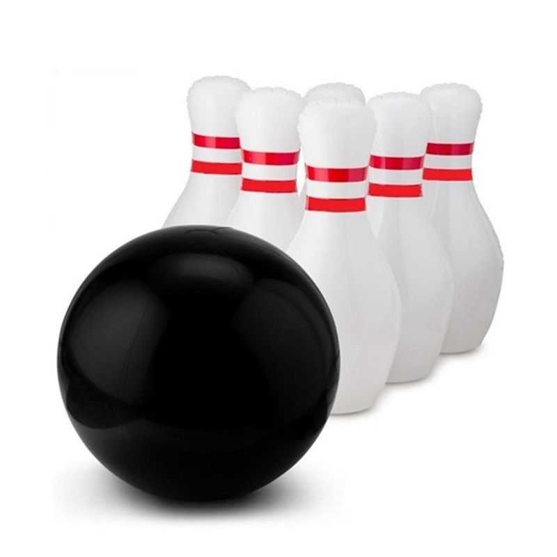 Inflatable Bowling Toys for Adults and Kidsren, Student Sports Games, Company Annual Meetings, Team Building, Bar Games and Entertainment Props