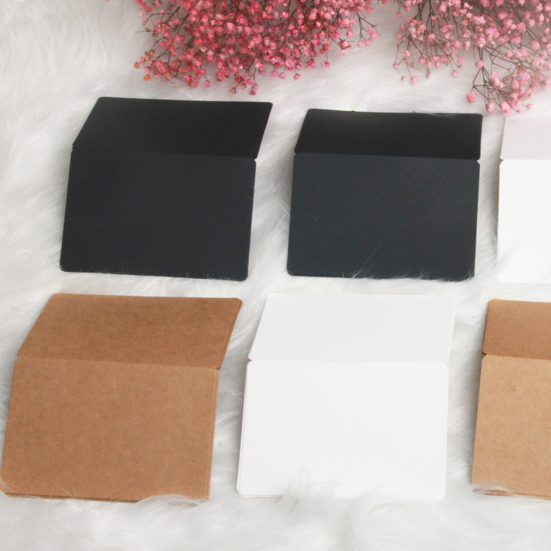 Color Cardboard Simple A4 Cardboard Tearable Line Amazon Loose-leaf Hand Account Material Plaid Greeting Card Folded Envelope