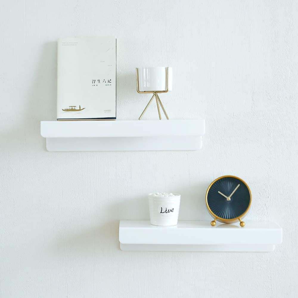 Wall Hanging 30cm Acrylic Storage Wall Hanging Bracket U-shaped Acrylic Partition Hand-made Wall Bookshelf