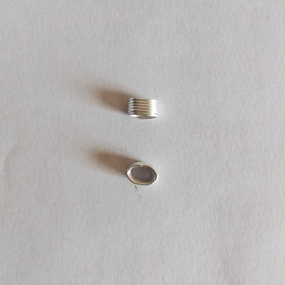 Aluminum Ring, High Purity Aluminum Ring, Vacuum Aluminum Ring, Car Headlight Evaporation Aluminum Ring, Oval Shape, Complete Specifications, Vacuum