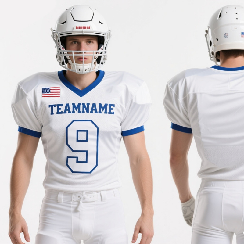 DIY Customized Tontos American Football Rugby Uniform Game Jersey Rugby Training Team Uniform Sports Suit