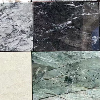 Selected Home Decoration Marble Sample Stone Samples, Natural Luxury Stone Sample Design Projects, Sample Measurement and Installation