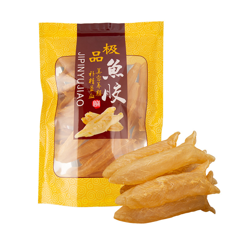 Genuine goods yellow flower glue fish glue seafood dry goods wholesale pregnant women nourishing flower glue yellow flower tube dried flower glue from 100g