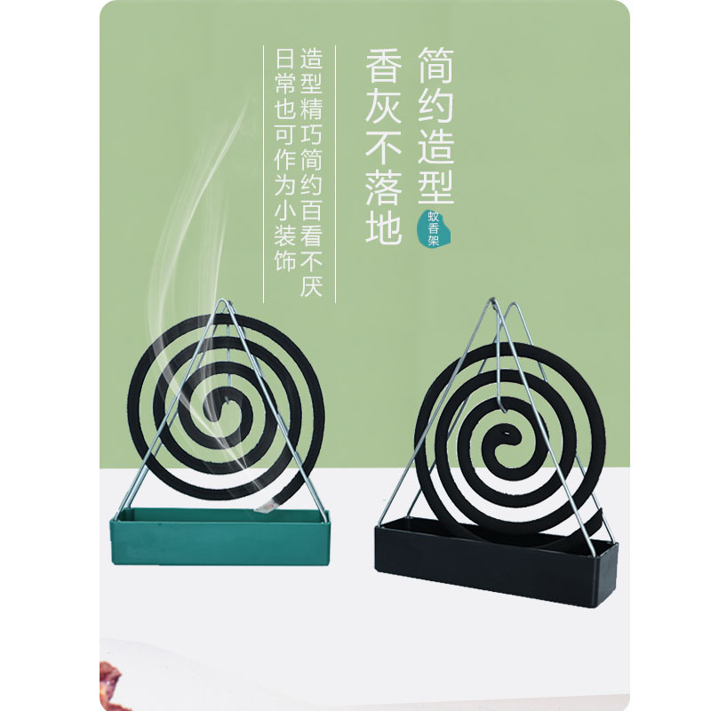 Creative Triangular Mosquito-Repellent Incense Holder, Fire-Proof and Anti-Scalding Mosquito-Repellent Incense Holder, Mosquito-Repellent Incense Tray, Incense Holder, Mosquito-Repellent Incense Stove, Incense Holder, Ash Tray