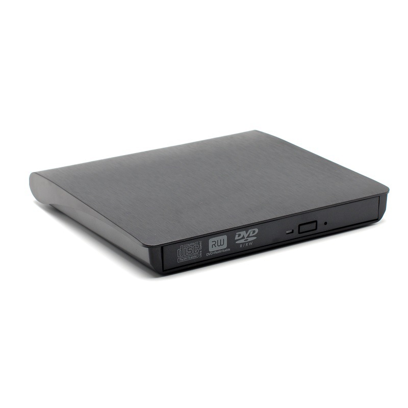 Dual interface type-c USB external optical drive box notebook desktop computer external mobile brushed optical drive box