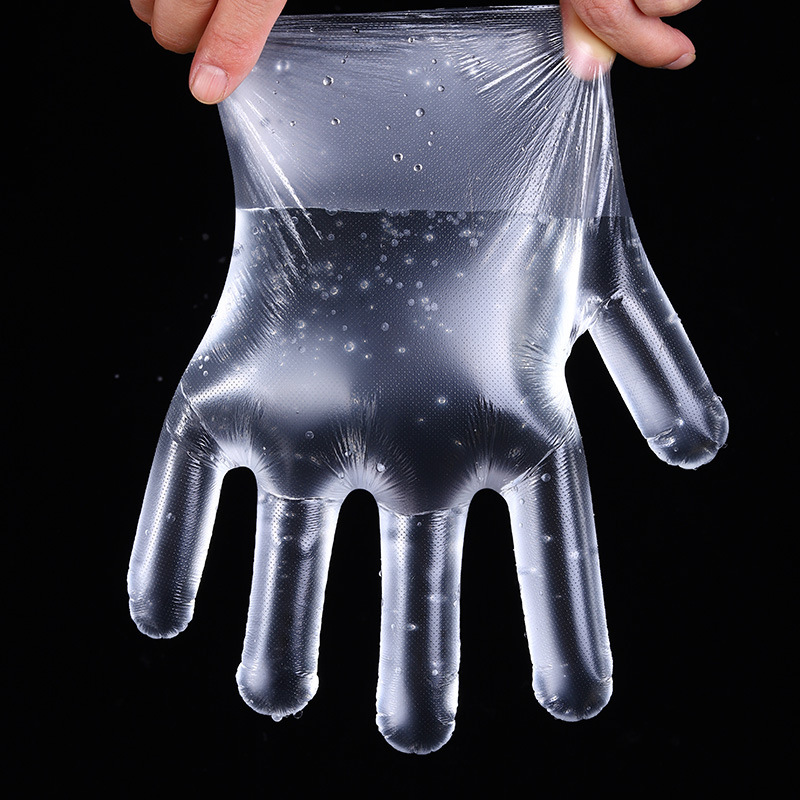 Free shipping disposable gloves food grade independent packaging catering take-out lobster pizza creative printing gloves