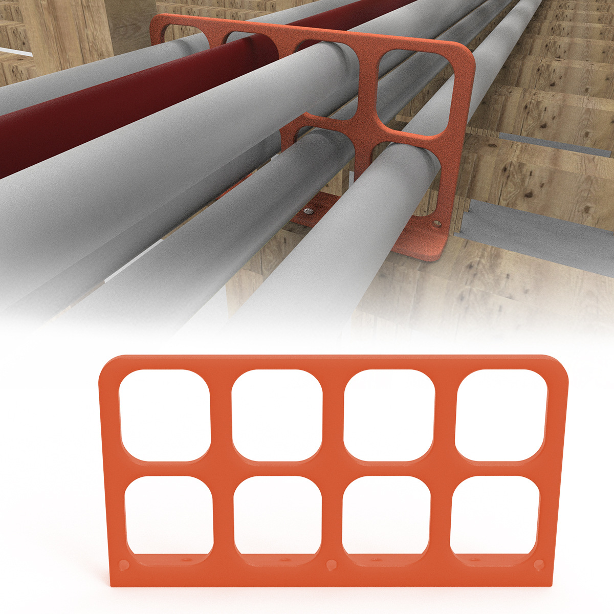 Customized Wire Support Fixed Bracket Suitable for Cablechase Wire Bracket Nmb Cable Chasing Bracket