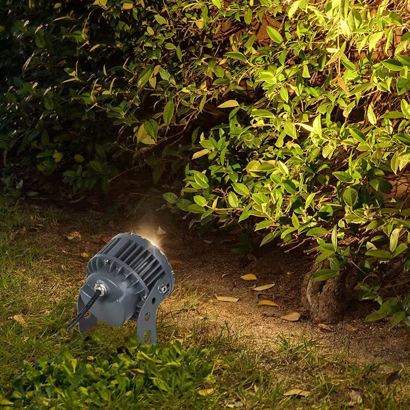 LED Projection Lamp Outdoor Engineering Plug-in Spotlight Wheel Projection Lamp Park Lighting Lawn Landscape Garden Lamp