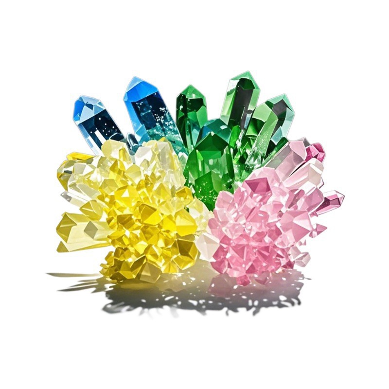 Cross-Border Hot-Selling Children's Crystal Growing Science Experiment Students' DIY Crystal Making Natural Growing Crystals