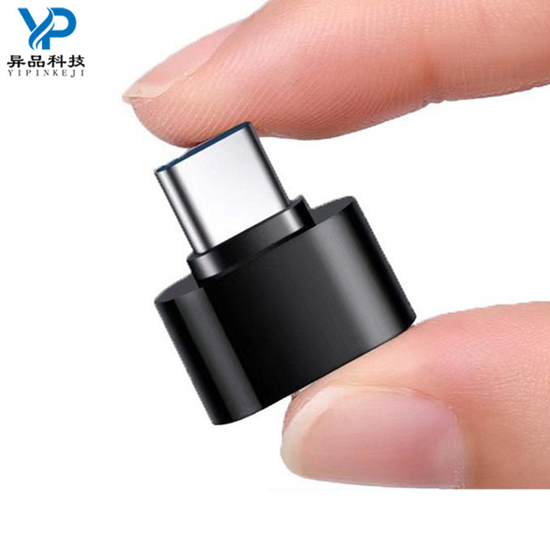 Конвертер USB на Type-C для мобильных телефонов, Android OTG адаптер, соединительный адаптер для компьютера, планшета, U-диск, мышь