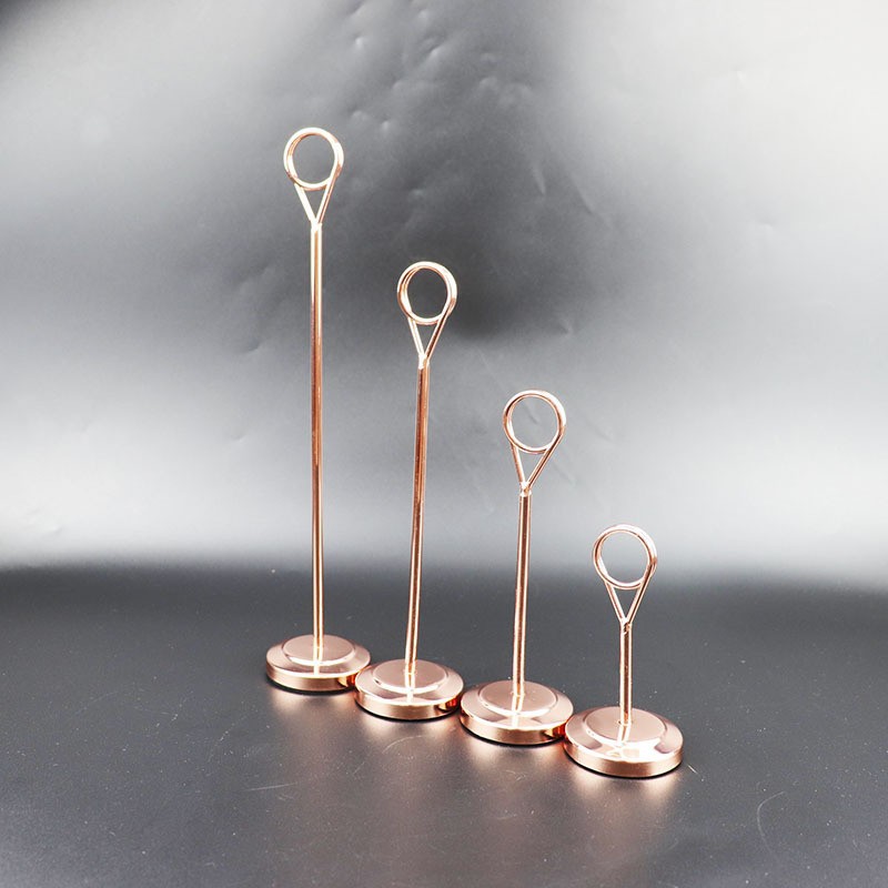 Stainless Steel Meal Card Holder Meal Card Holder Hotel Restaurant Wedding Table Number Plate Table Card Seat Card Holder Meal Card Holder