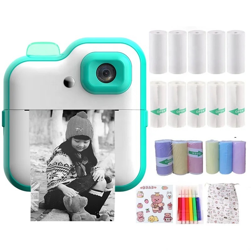 Special Thermal Printing Paper for Kidsren's Cameras, Polaroid Camera Paper Roll 57X25Mm, Environmentally Friendly Model, Does Not Contain Bisphenol a