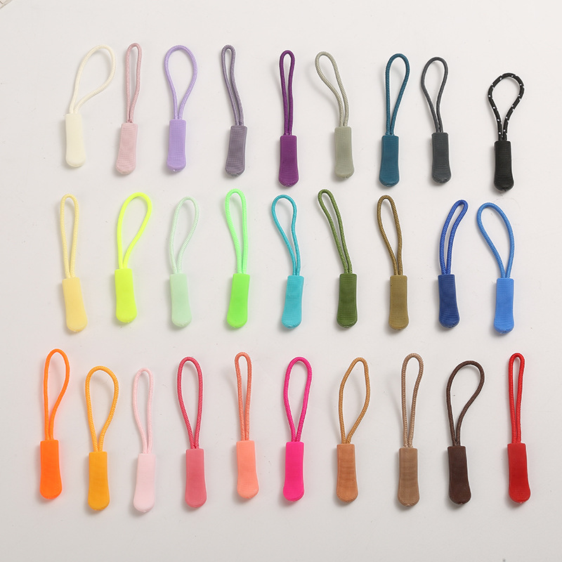 Zipper Head Lanyard Luggage Injection Molding Tail Rope Garment Lapan Lapan Lapang Lapang Lapang
