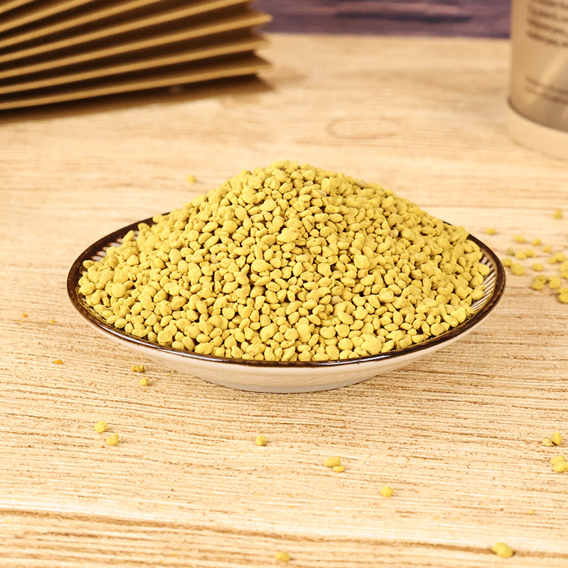 Свежая пчелиная пыльца рапса без разрушенной стенки, 500г, пчелиная пыльца с ситечком, полные частицы