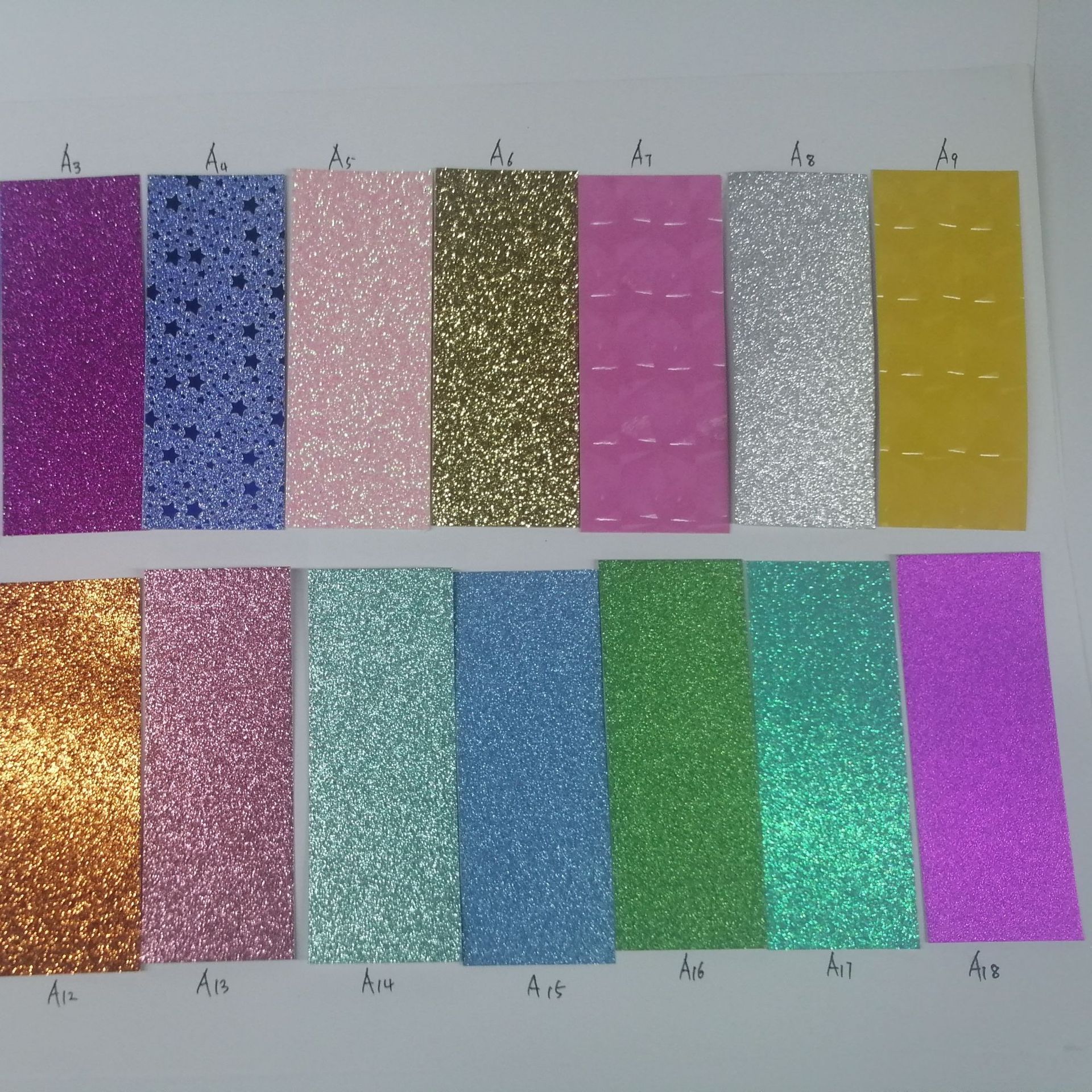 Бумажная карточка для упаковки накладных ресниц, цветная