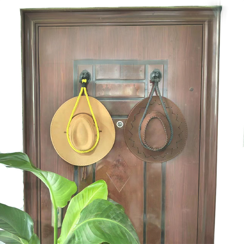 Cross-Border Cowboy Hat Mounts Car-Mounted Cowboy Hat Holder Wall-Mounted Hat Storage Creative Hook