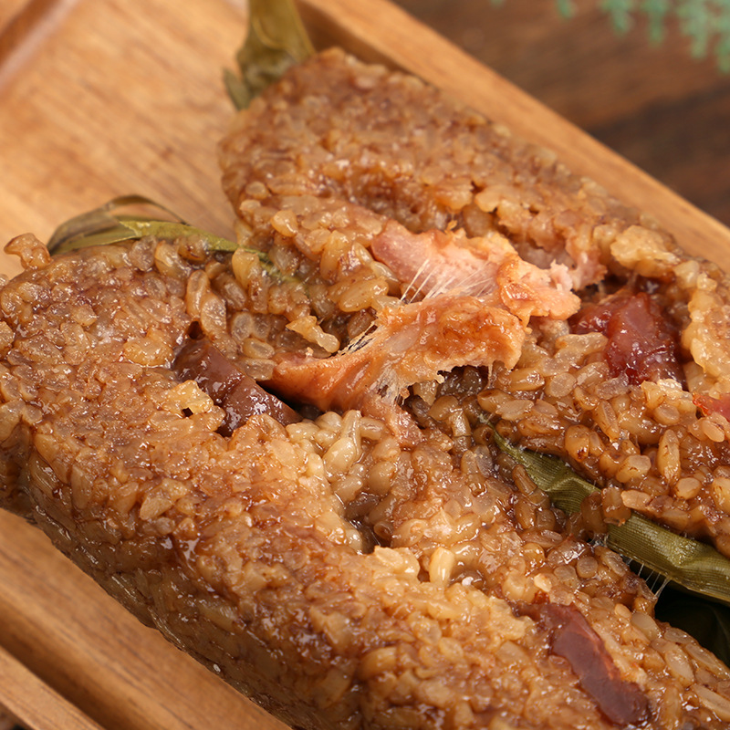 Jiaxing-Style Zongzi, King Zongzi with Five-Flavor Fresh Meat, 260g, Dragon Boat Festival Zongzi Gift Box, Breakfast Delivery, Free Shipping