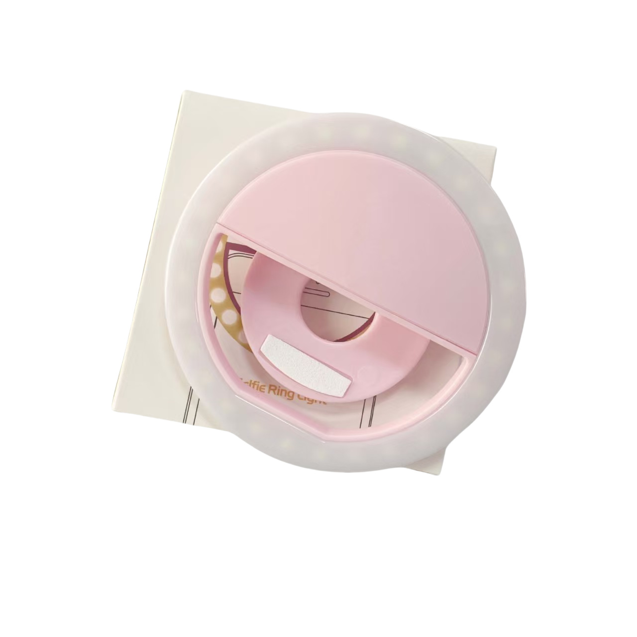 Portable Selfie Rechargeable Fill Light Live Streaming Beauty Selfie Circular Flash Light USB Rechargeable Mobile Phone Fill Light