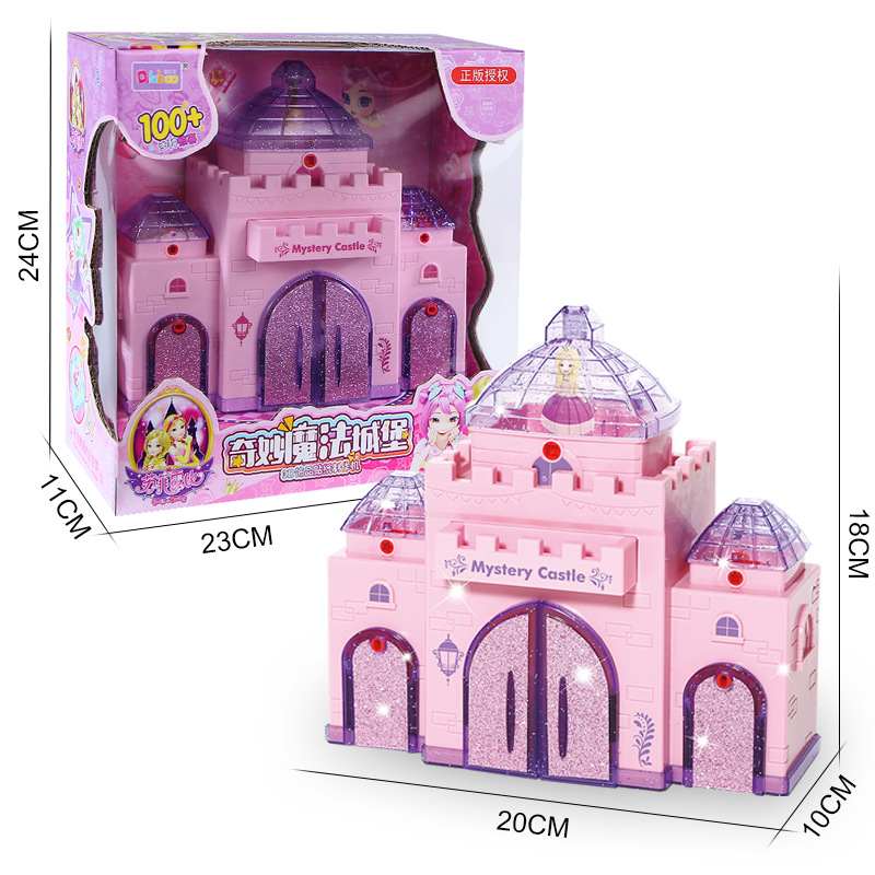Wonderful Magic Castle Jewelry DIY 3D Sticker Making Machine Russian Ozon Girl Princess Toy Wb Hot Style