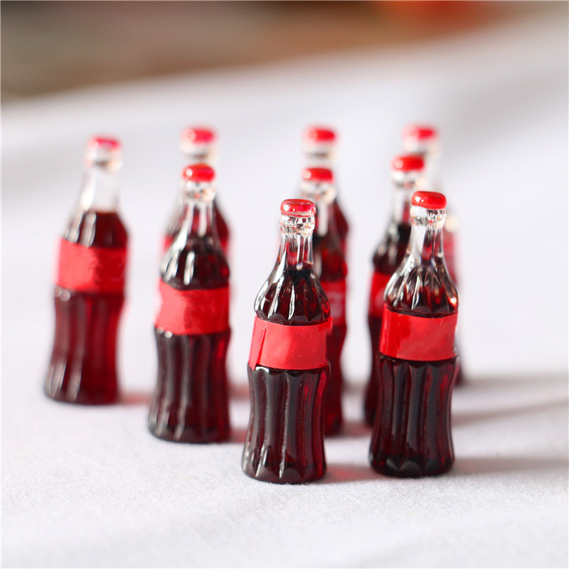 Dollhouse doll house beverage bottle mini cola soda miniature food play shooting props DIY accessories