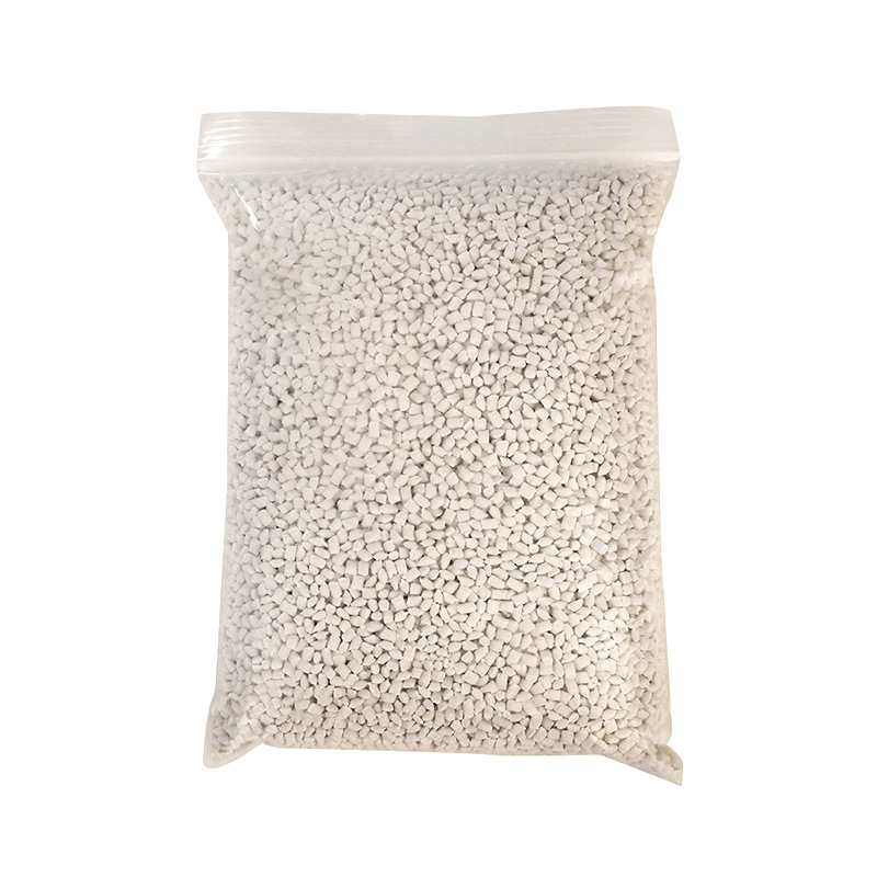 The Manufacturer Supplies Calcium Carbonate Filled Masterbatch with Good Heat Transfer Properties, Short Molding Cycle, Uniform Particles and Good Plasticization Properties