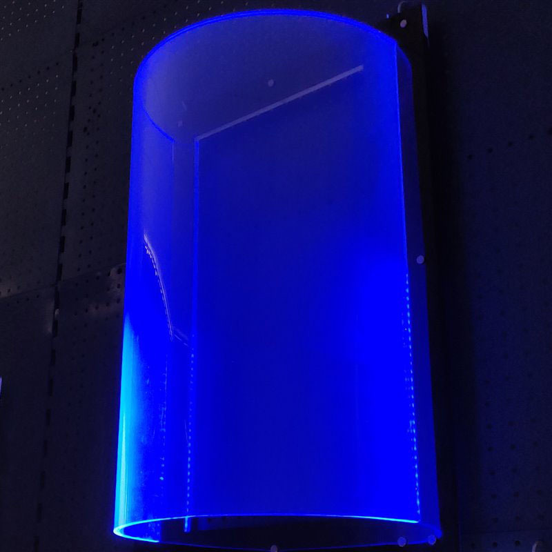 Customized Hot Bending Laser Dot Acrylic Light Guide Plate Luminous Plate Ps Diffusion Plate Reflective Paper Backlight