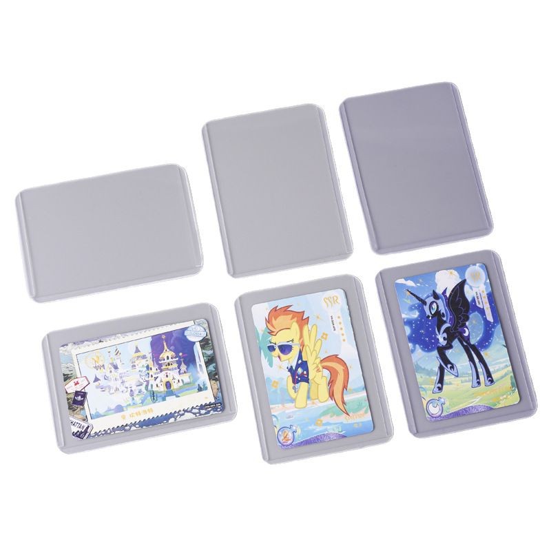 Star Card Protector 3*4 Protective Card Hard Glue Card Cover Collection Card PVC Protective Cover Game Card