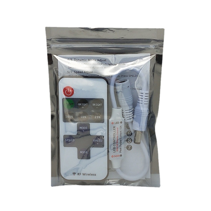 Home Haoxin RF11 key monochrome controller intelligent wireless radio frequency led light with light bar mini monochrome controller