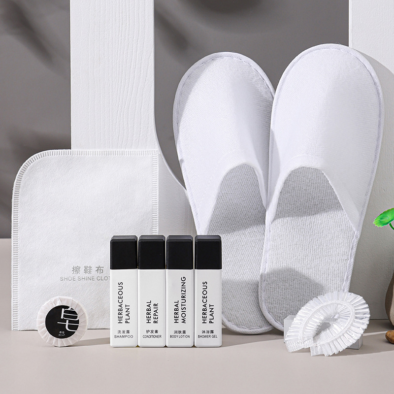 Star Hotel Homestay Disposable Toiletries Set Bamboo Charcoal Soft Hair Toothbrush Toothpaste Comb Room Supplies