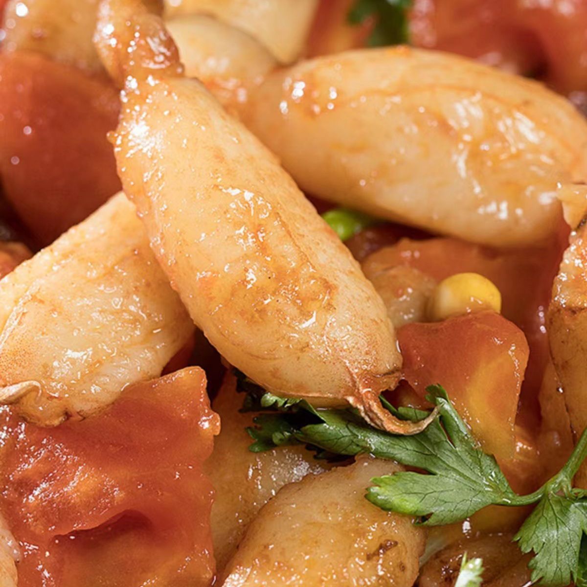 Factory Wholesale Large Crab Legs Meat from Dongshan Island, Hong Kong-Style Hairy Crab Legs Meat, No Need to Peel, Crab Claws [One-Piece Dropshipping Live Broadcast]