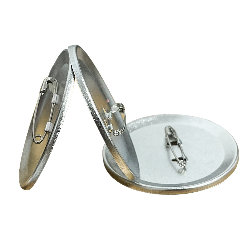 Tinplate Badge Blank Material Supplies Frosted Paper Clip Handmade Creative DIY Accessories Wholesale