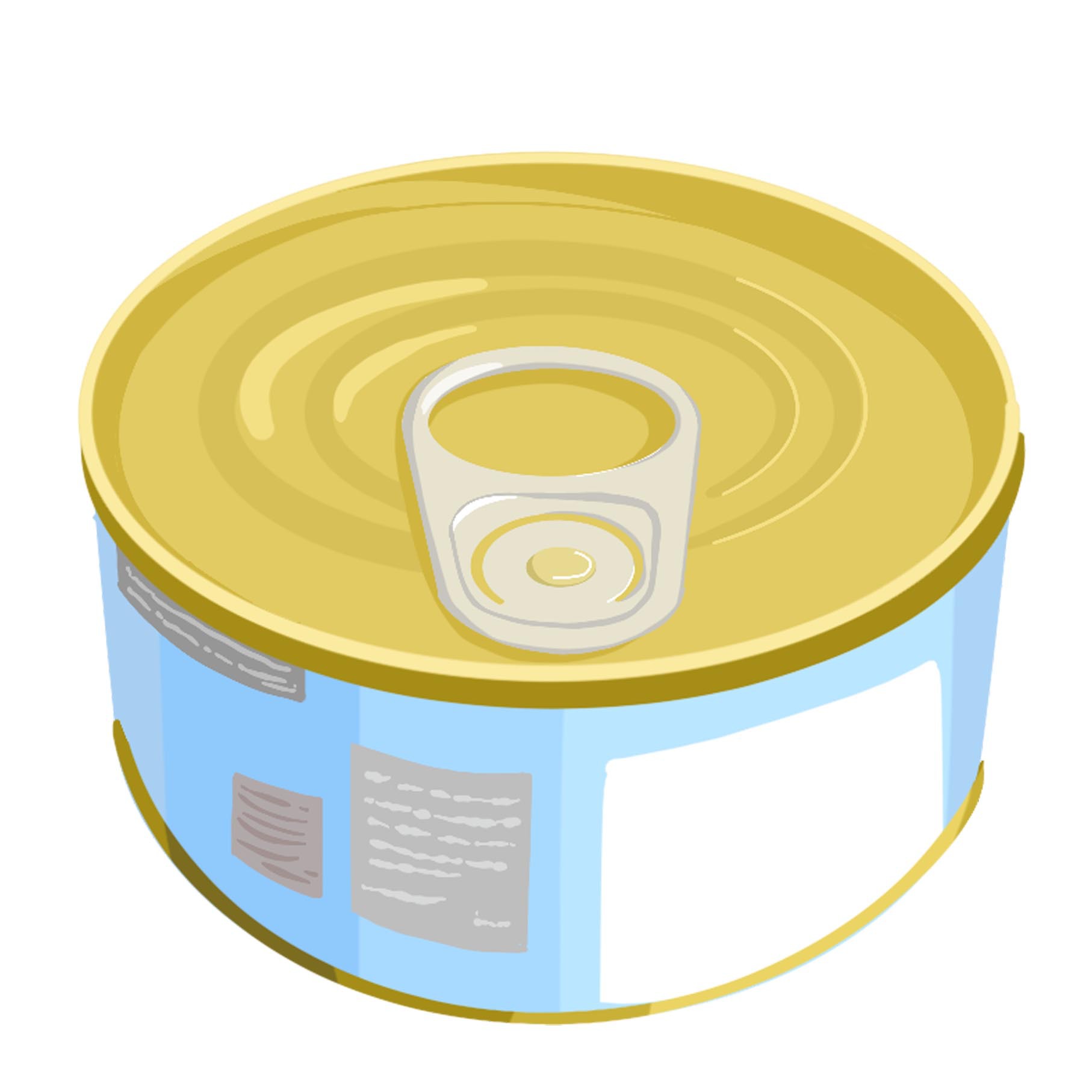 Модель консервированной игрушки