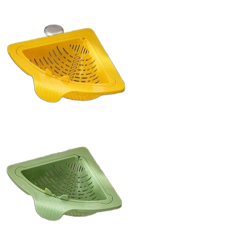 Household Sink Drain Basket Kitchen Filter Residue Rack Drain Basket Vegetable Washing Fruit Pool Rice Residue Leakage Sieve
