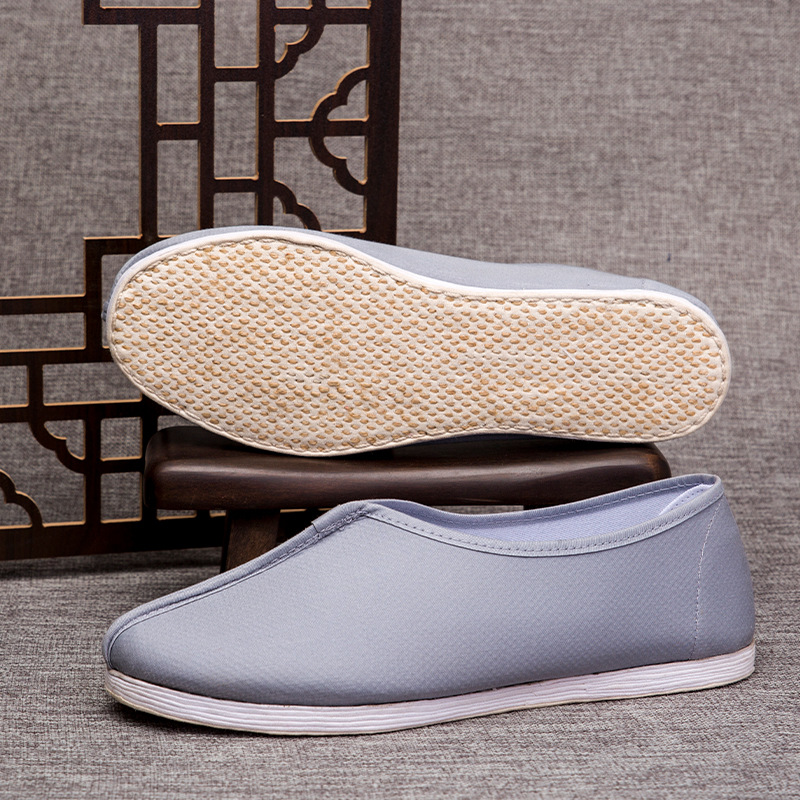 Обувь буддийского монаха, китайская антикварная ручная работа, удобные дышащие летние тканевые туфли