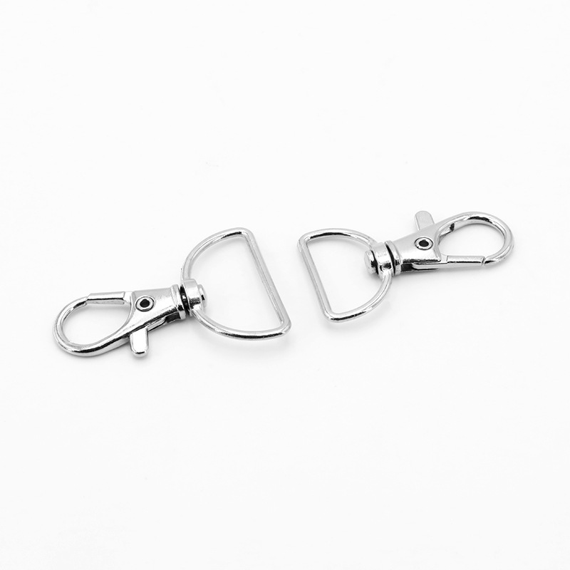 Colorful Zinc Alloy Fish Mouth Buckle, Luggage Hardware Accessories, Pet Hook Buckle, Bag Strap Key, Metal Lobster Clasp, Dog Buckle