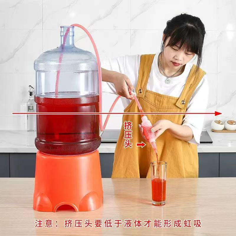 New Model of Wine Dispenser, Automatic Liquor Dispenser for White Wine, Fruit Wine, and Wine, with Filter and Self-Priming Wine Jar for Dispensing