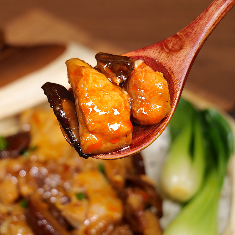 Dish Report Fast Food Package Takeaway Fast Food Pre-Made Small Bowl Dishes Wholesale Catering Commercial Fast Food Semi-Finished Dishes