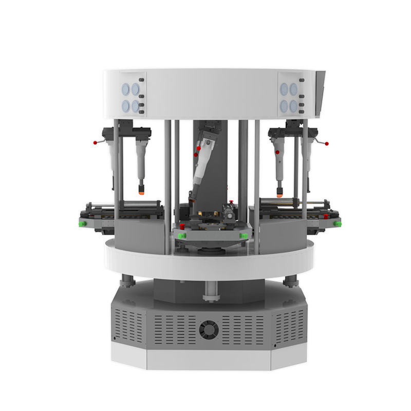 Shengda Technology Guangdong Edge Pressure Balanced Rotating Four-Position Bottom Pressure Machine Manufacturer Direct Sales