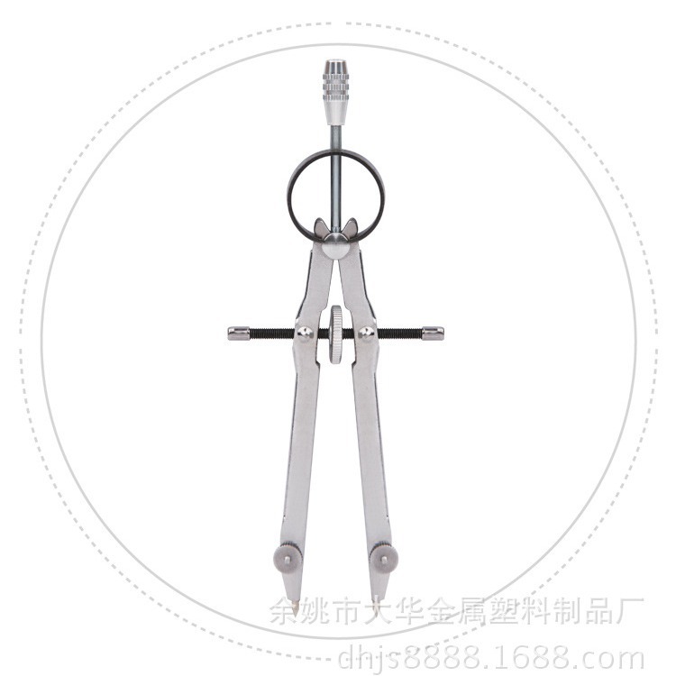 Factory direct color spring metal compasses professional drawing metal compasses