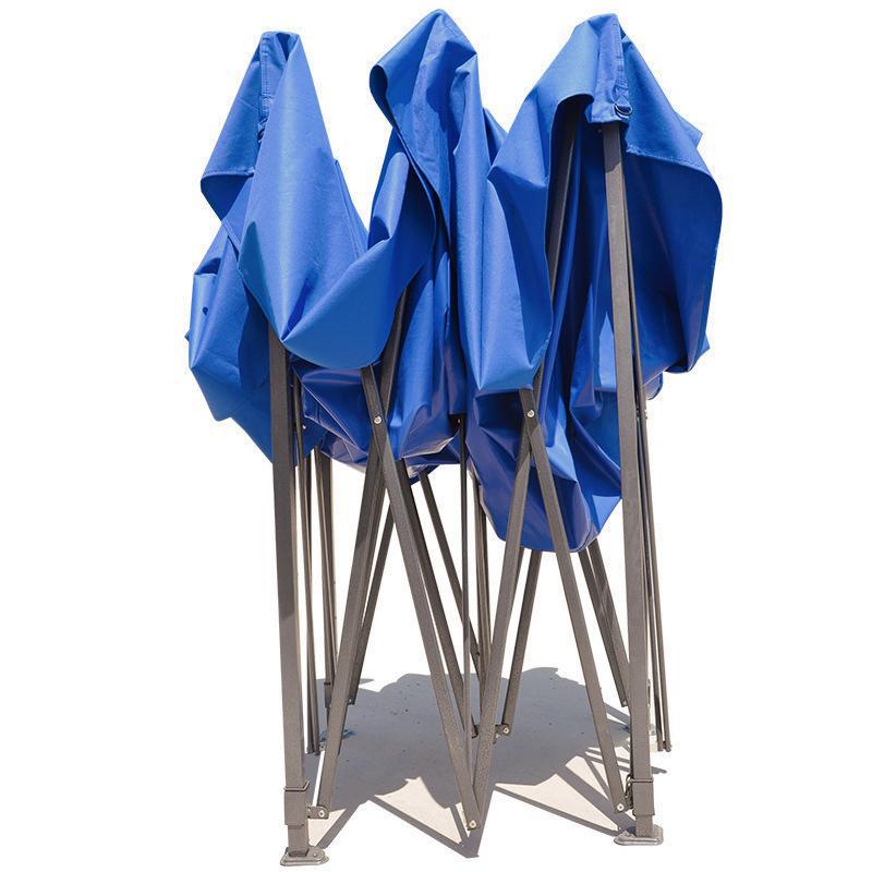 Four-Legged Stall Tent with Fabric Top, Outdoor Rain Shelter, Sunshade, Advertising Logo, Large Umbrella, Rainproof, Outdoor Wholesale, Waterproof