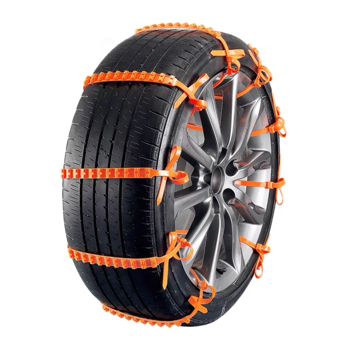 Car special snow chain does not hurt tire tie belt off-road vehicle suv van car universal snow tire chain