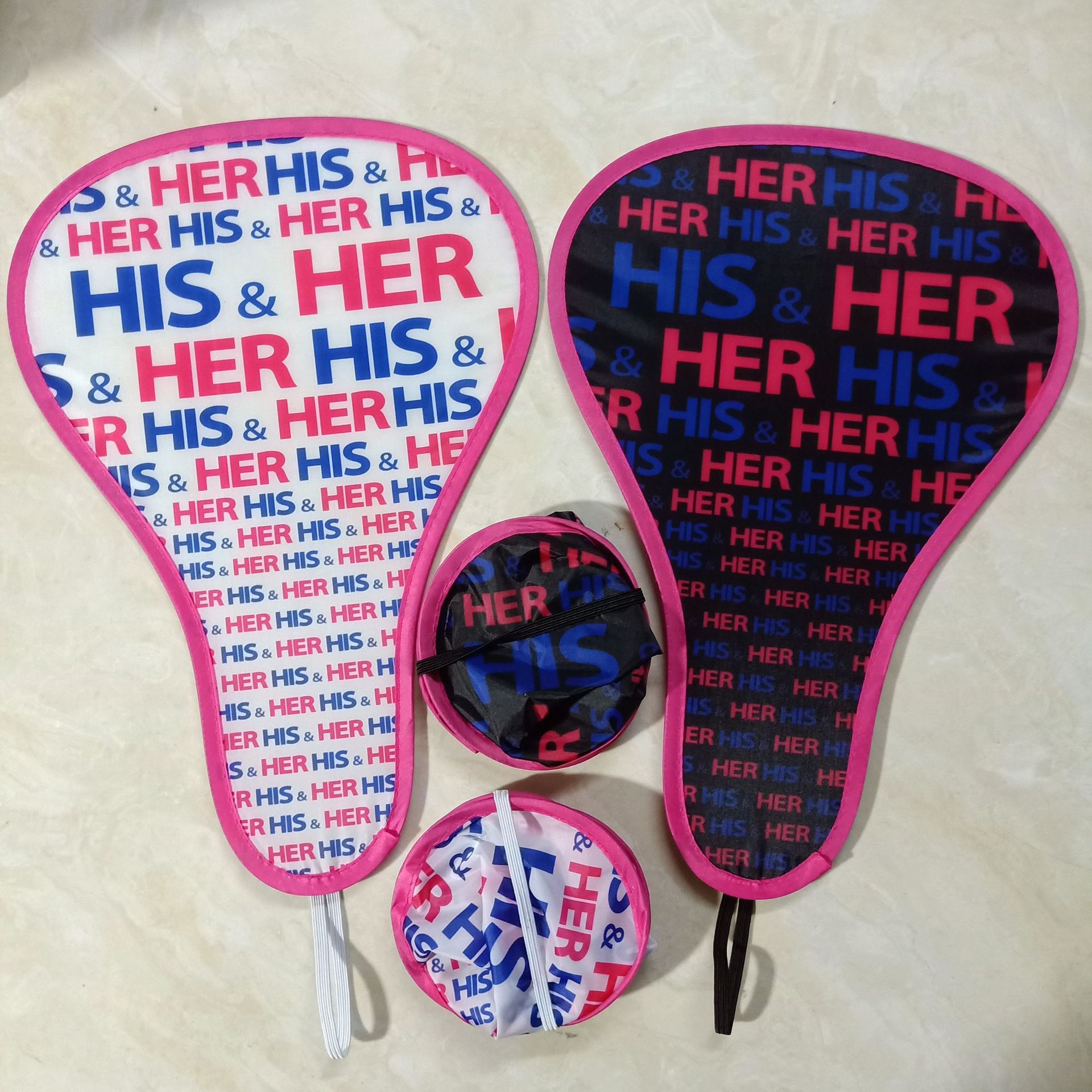 Supply folding gourd fan summer fresh banana fan DuPont paper fan Japanese round fan steel wire T-shaped cloth folding fan