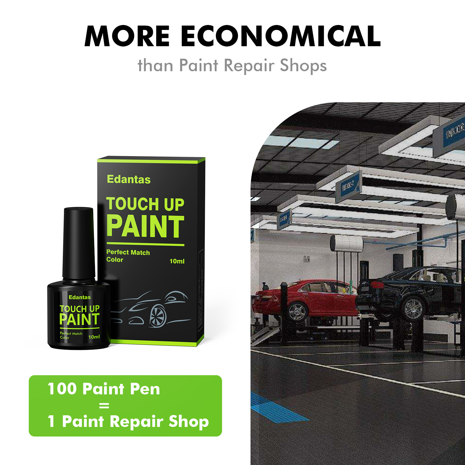 New Car Paint Pen Touch-Up Pen, Special Car Paint Pen, Starry Gray Pearl White Scratch Repair Tool