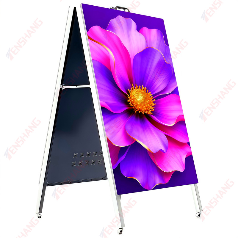 640X960Mm High-Definition High-Brightness Removable Single and Double-Sided Customized Led Digital Water Sign Advertising Screen Led Poster Screen