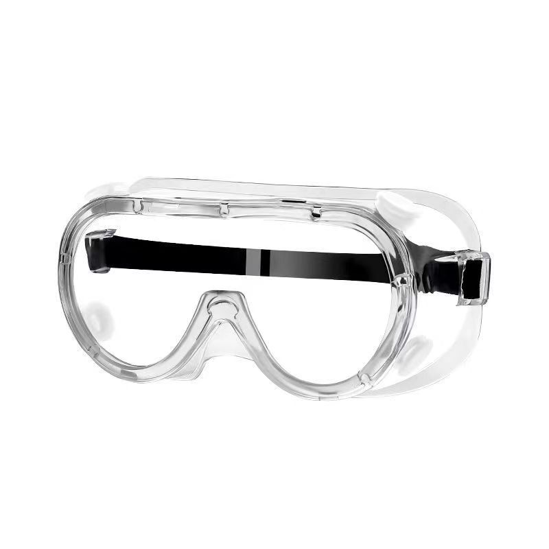 Protective Glasses, Goggles for Splashing Festival, Non-Fogging, Dust-Proof, Impact-Proof, Wind-Proof, Sand-Proof, Sports Hiking Glasses That Can Be Worn with Myopia