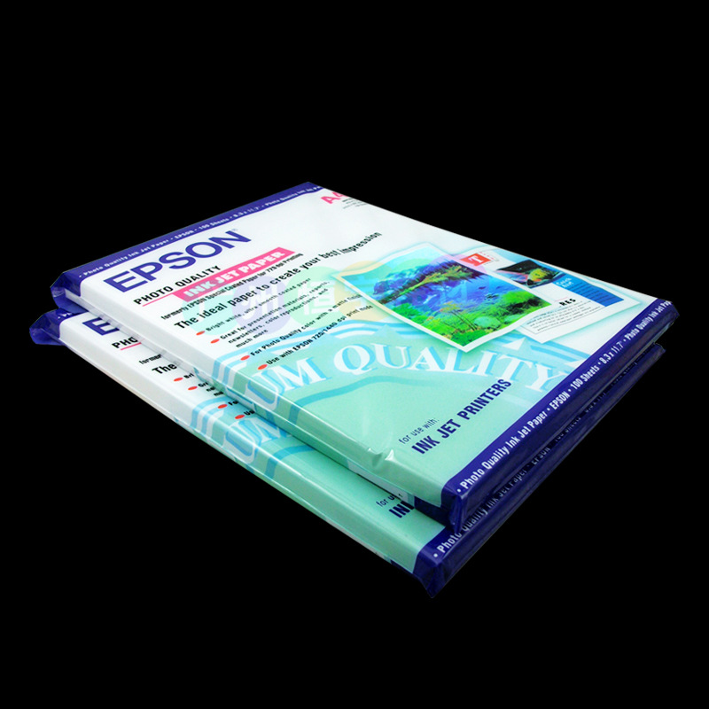 Epson A4 110g 120G140G Color Inkjet Double-Sided Inkjet Paper Promotional Printing Paper 100 Sheets
