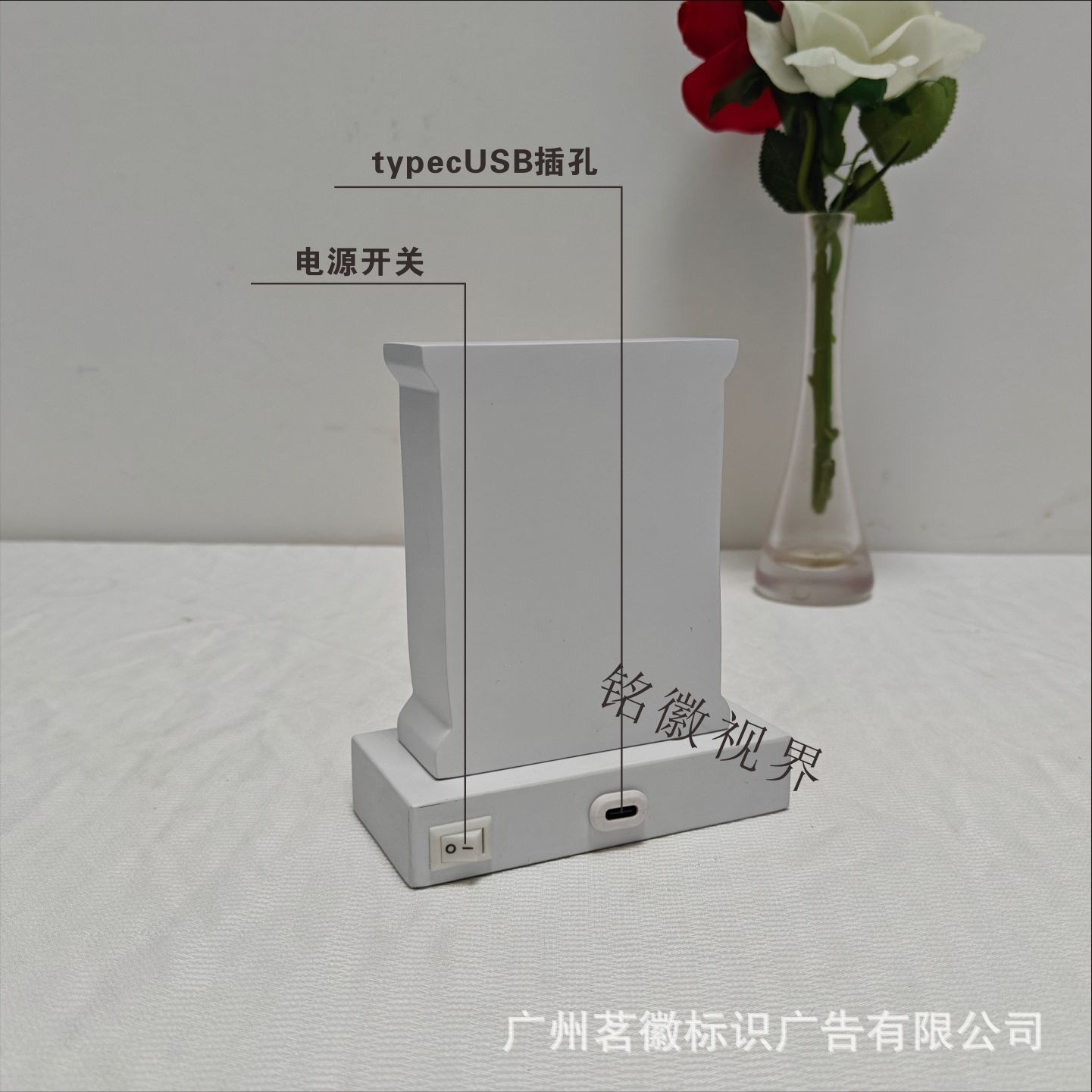 Customized Desktop Mini Light Box Company Logo Light Box Store Desktop Advertising Light Box Desktop Luminous Letter Light Box