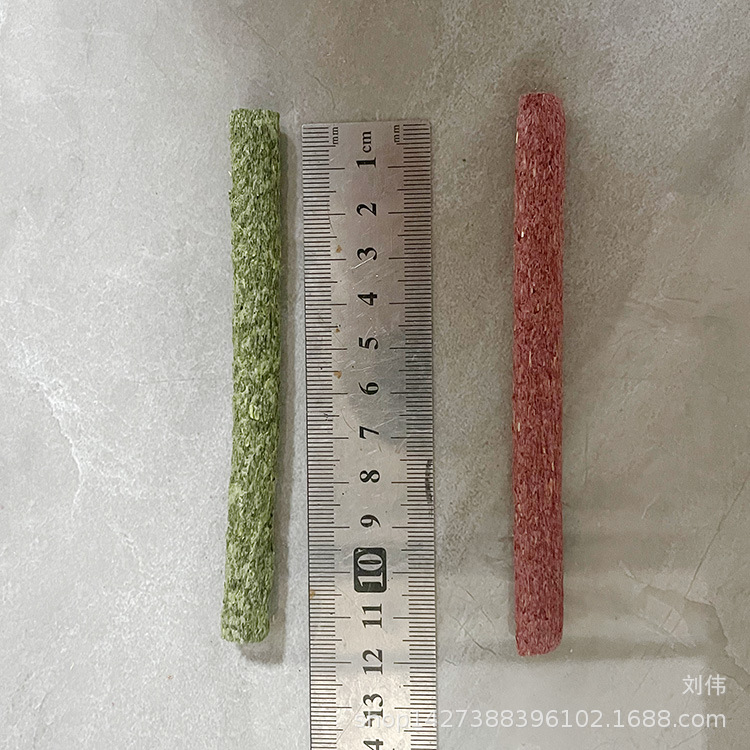 Pet Twist Grass Stick Rabbit Molar Totoro Alfalfa Grass Oat Grass Beet Flavor Dutch Pig Herbage Stick Snack