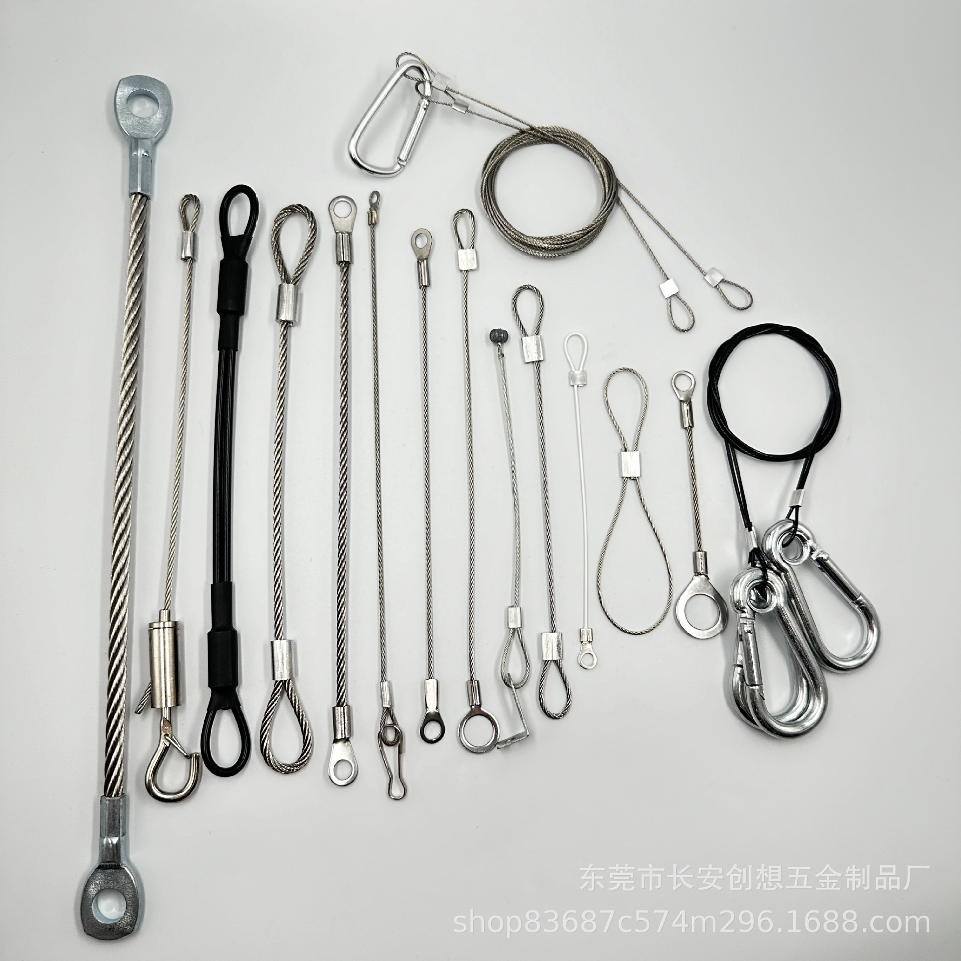 304 Stainless Steel Wire Rope Pressed Stainless Steel Terminal Galvanized Rubber Coated Steel Wire Rope Pressed Aluminum Sleeve High Quality and Low Price